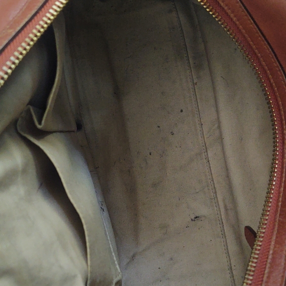 Coach Legacy Haley Leather Top Handle Satchel # 23574 in British Tan - Picture 14 of 17